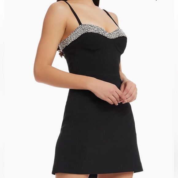 NWT Dress The Population Cara Embellished Bustier Dress - Picture 2 of 8